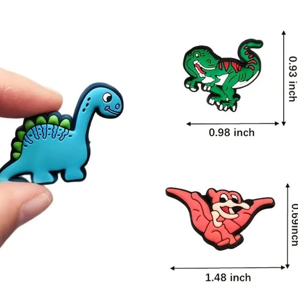 20 pcs dinosaur series shoe charms - Picture 3 of 3